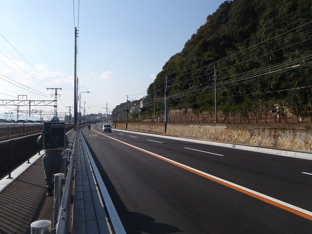 国道２号西須磨地区改良舗装工事