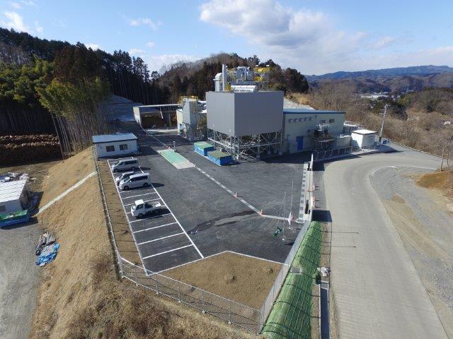 Kurihalant Corporation Daigo Biomass Power Plant Construction Work