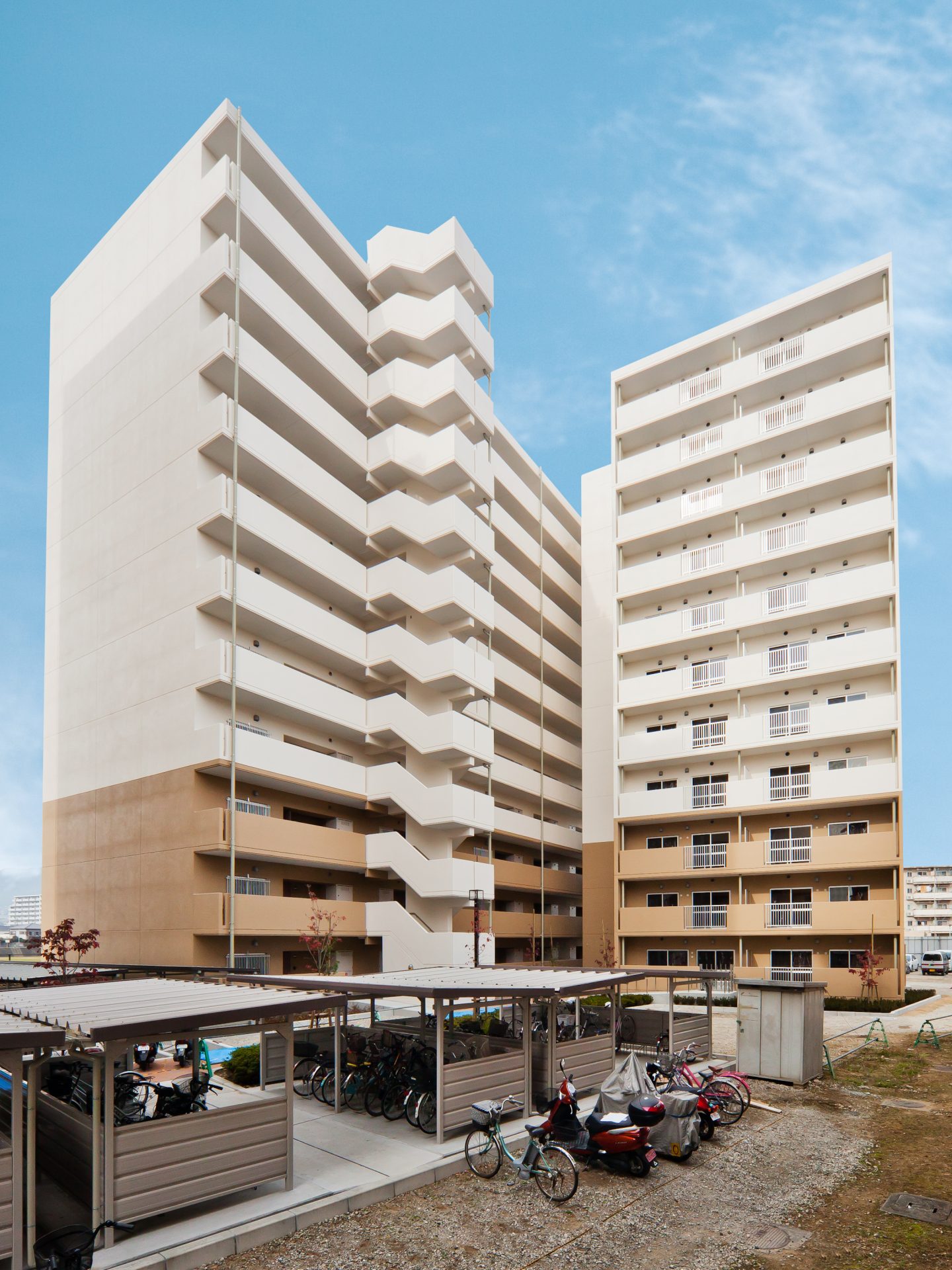 Prefectural Itami Nishino No.6 Housing 2nd Phase Architecture Work