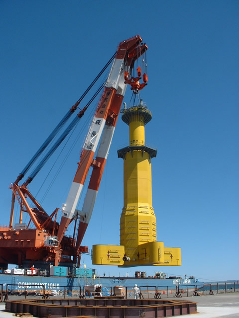 Sakhalin II TLU Installation Work