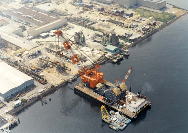 Kurushima Kaikyo Bridge 4A Cable Anchor Frame Work