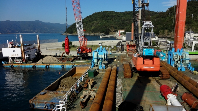Numajima Fishing Port Floating Pier Renovation Work