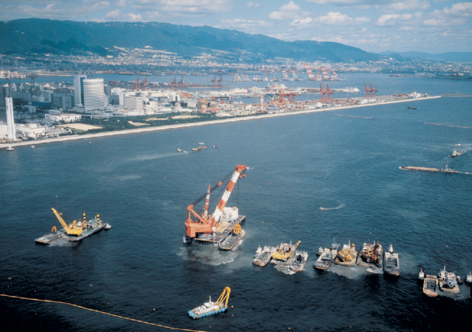 Port Island (Phase 2) West Seawall Foundation Work (Part 2)