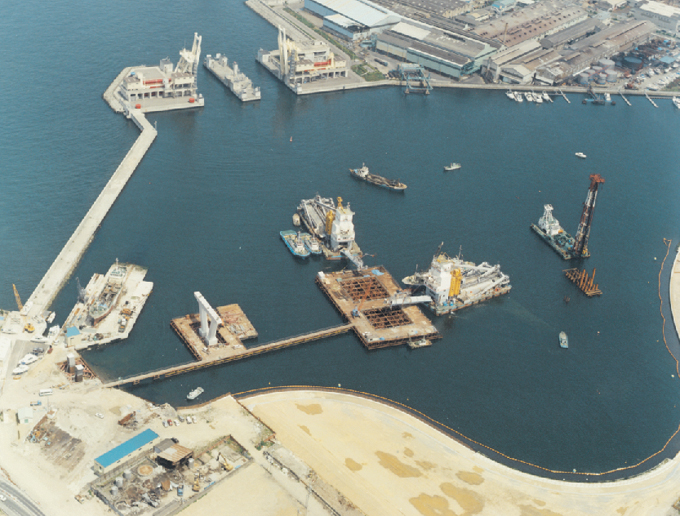 Osaka Kishiwada Old Port District Substructure Work