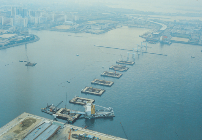 Hyogo Prefecture Naruo Offshore West District Substructure Work