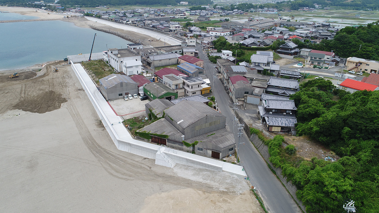 Ama Port Tide Embankment Improvement Work (Phase 3)