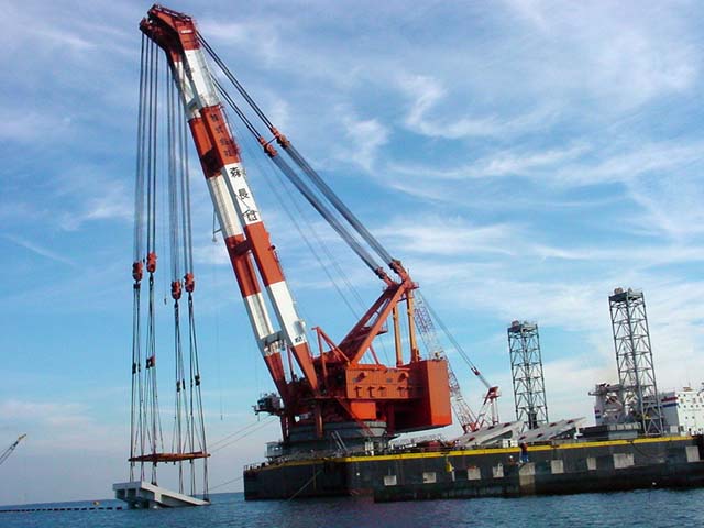 駿河海岸藤守離岸堤工事