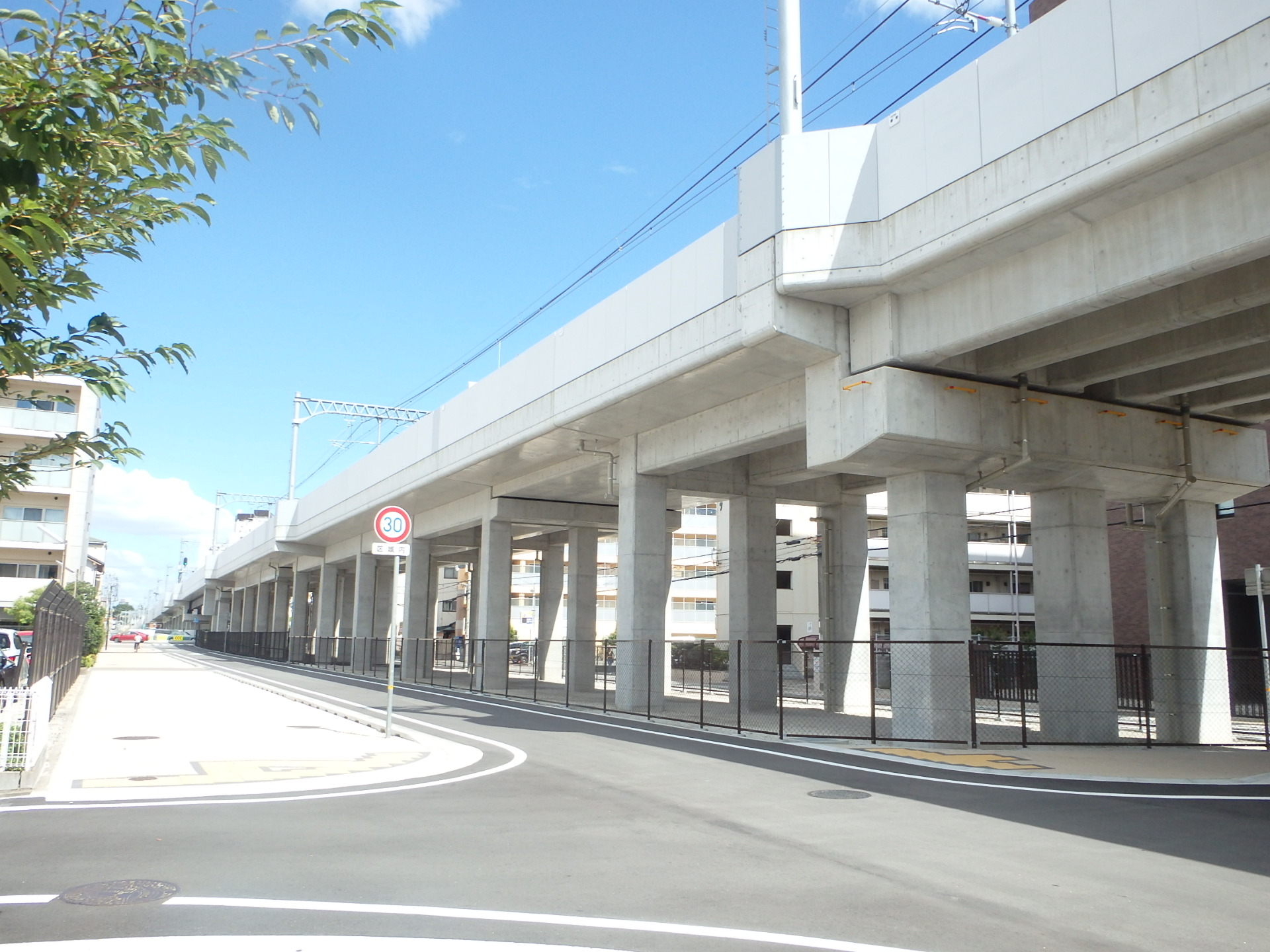 阪神本線鳴尾駅付近連続立体交差工事の内 平成29年度土木関係主体工事（第3工区）