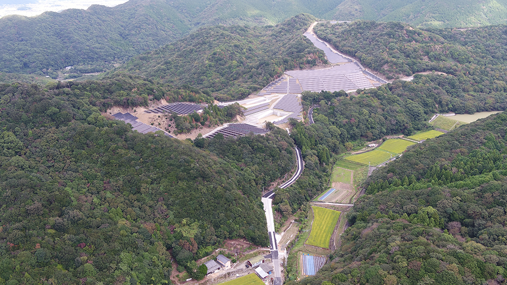 南あわじ市メガソーラー建設工事